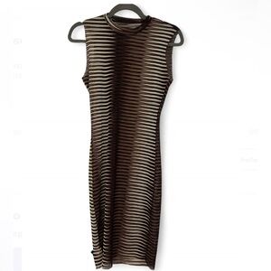 Mesh Sheer Maxi Dress